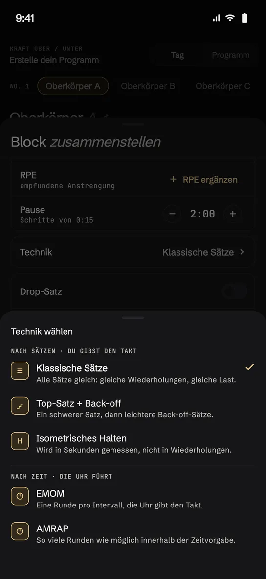 Die Techniken
