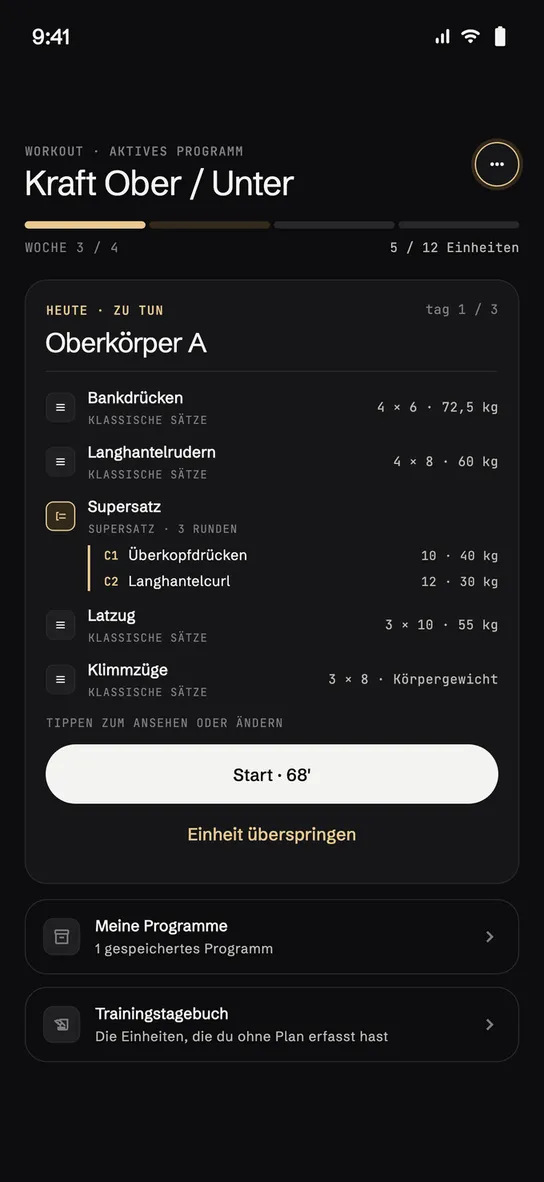 Wo du anfängst